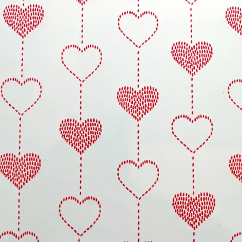 Hearts Cellophane Film